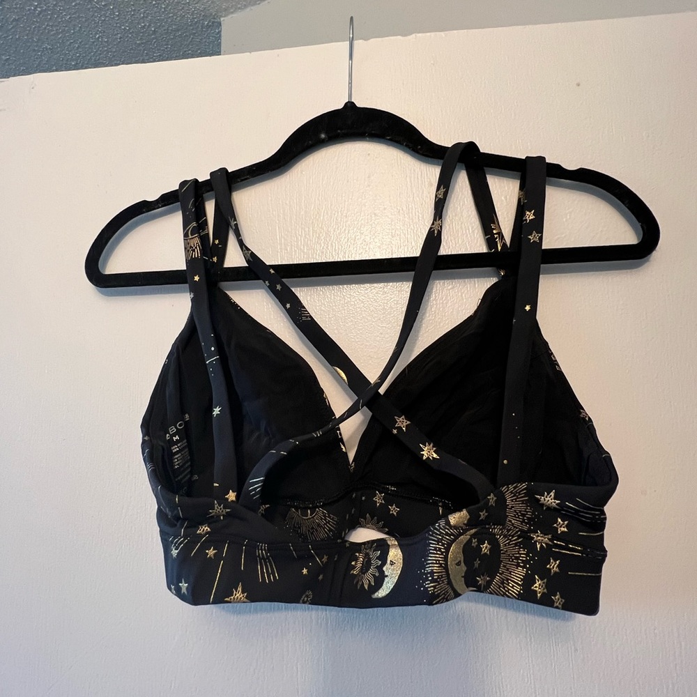 Carbon 38 sports bra cosmic print